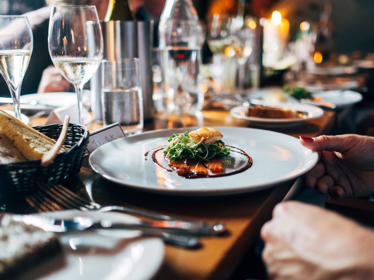 Fresh dishes served in our restaurant